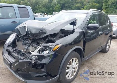 2018 Nissan Rogue Sv из США, поврежденный, VIN KNMAT2MV0JP612396